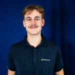 Porträtt av Christoffer Bjerking