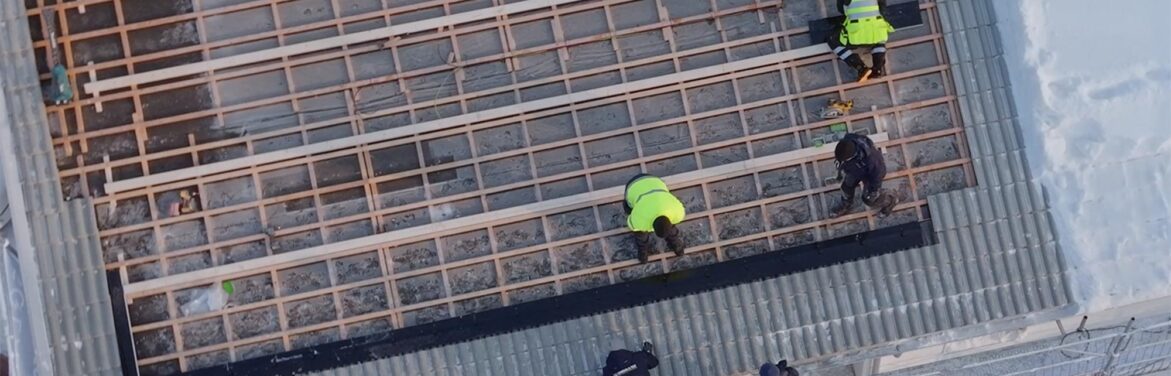 Installation av ett Solarstone Solar Full Roof i Borlänge