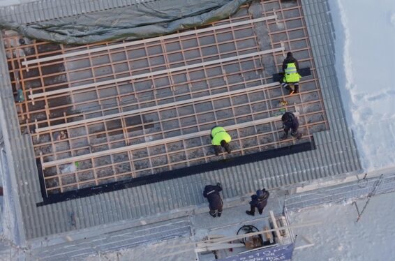 Installation av ett Solarstone Solar Full Roof i Borlänge