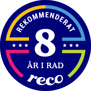 Swedala Tak är rekommenderat företag 8 år i rad