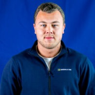 Porträtt av Samuel Hansson.