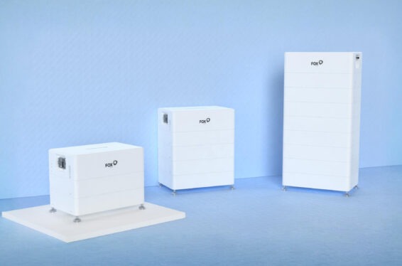 Batteri till solceller från Fox Ess. Modell: EQ6000 Plus.